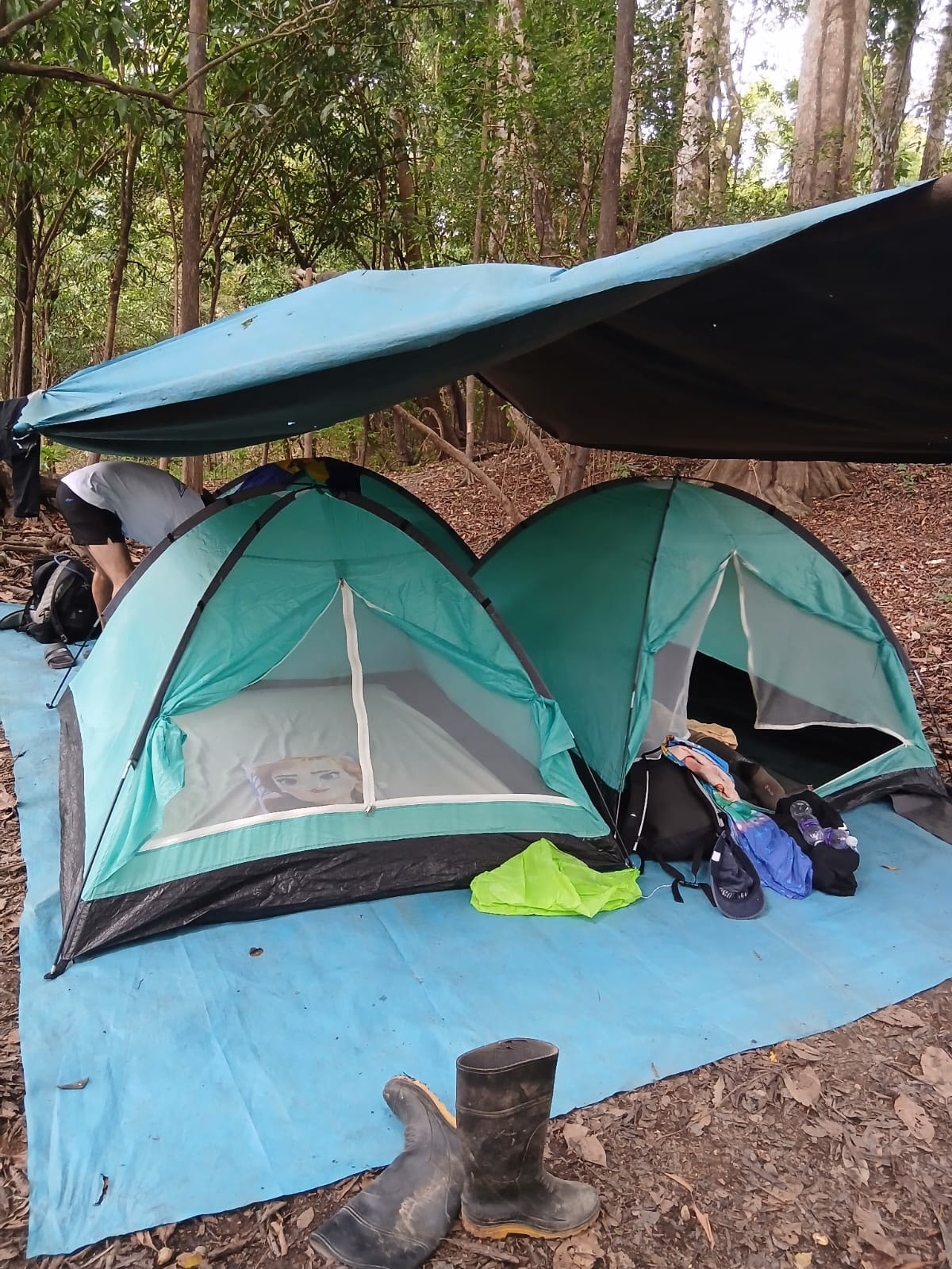 Camping en la selva amazónica de Iquitos